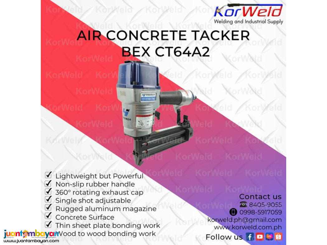 Air Concrete Tacker BEX-CT64A2