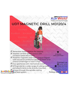 UDT Magnetic Drill MD120/4