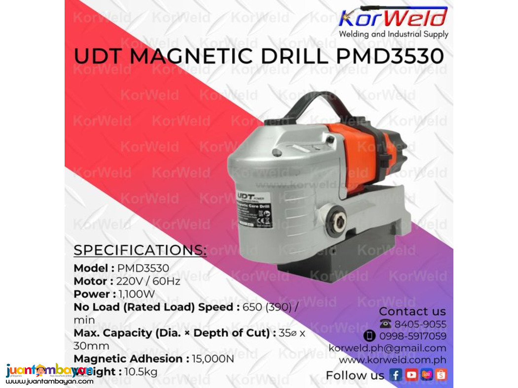UDT Magnetic Drill PMD3530