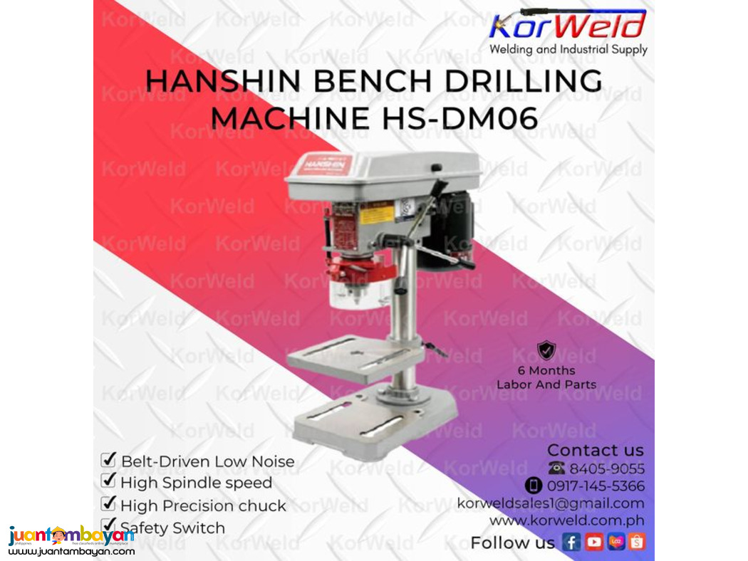 Hanshin Bench Drilling Machine HS-DM06