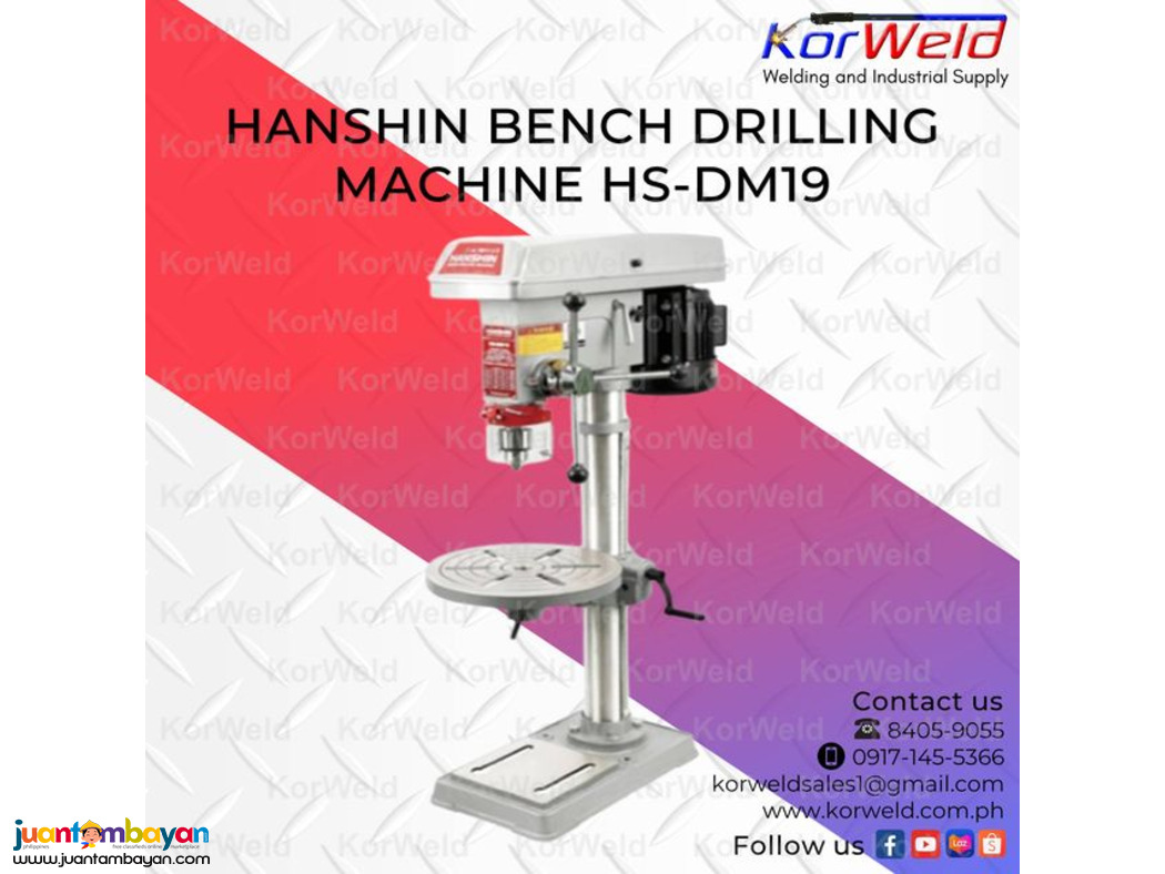 Hanshin Bench Drilling Machine HS-DM19