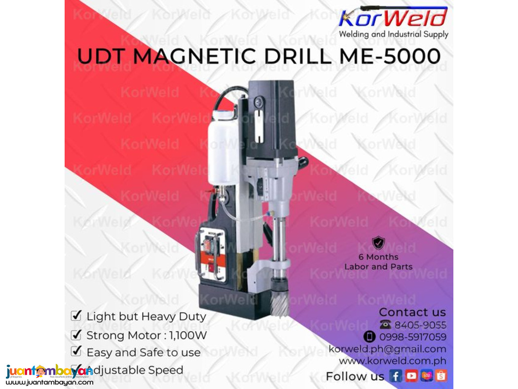 UDT Magnetic Drill ME-5000