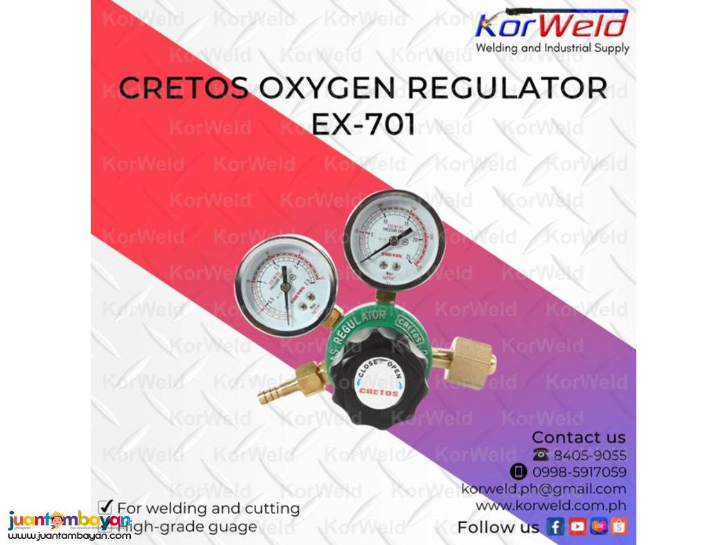 Cretos Oxygen Regulator EX-701