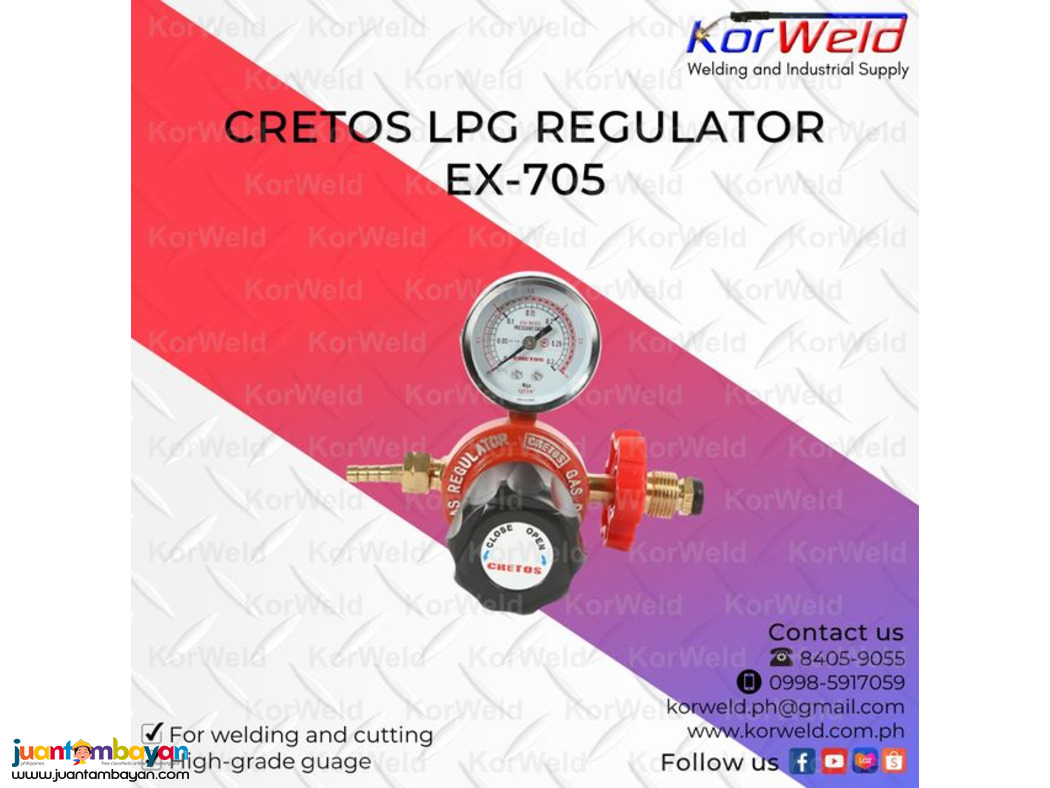 Cretos LPG Regulator EX-705