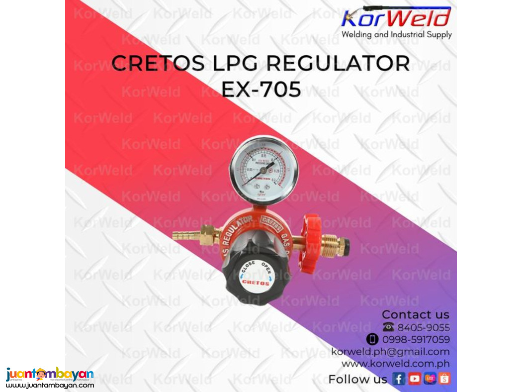 Cretos LPG Regulator EX-705
