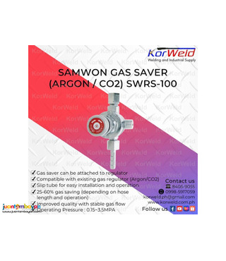 Samwon Gas Saver (Argon/CO2) SWRS-100