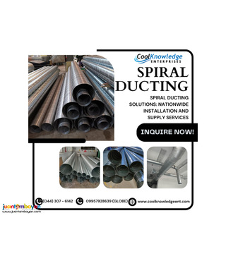 Fabrication & Installation Of Spiral Duct