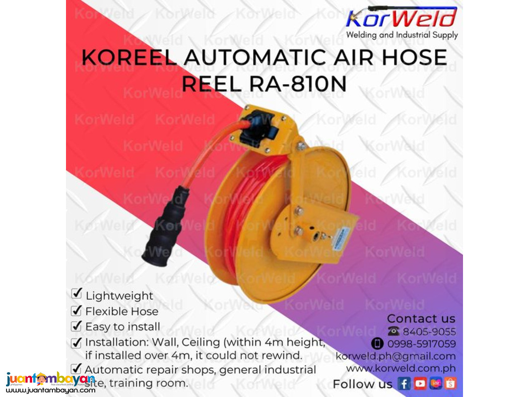 Koreel Automatic Air Hose Reel RA-810N