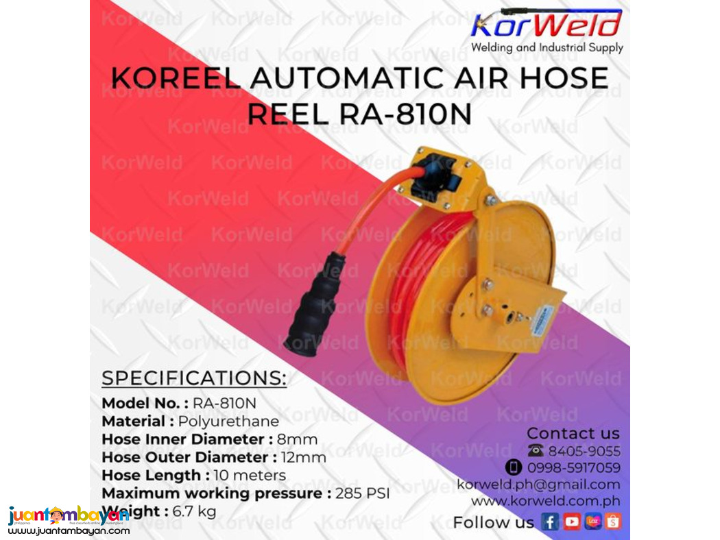 Koreel Automatic Air Hose Reel RA-810N