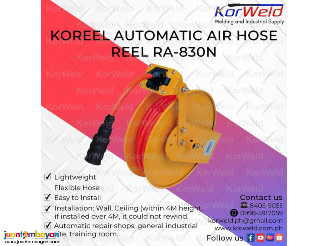 Koreel Automatic Air Hose Reel RA-830N