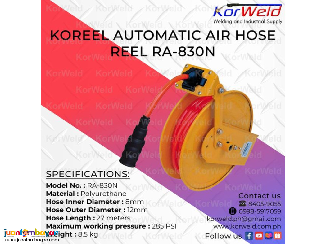 Koreel Automatic Air Hose Reel RA-830N