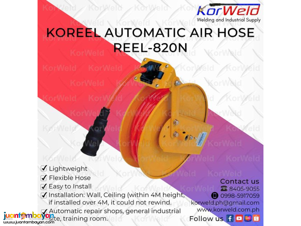 Koreel Automatic Air Hose ReeL RA-820N