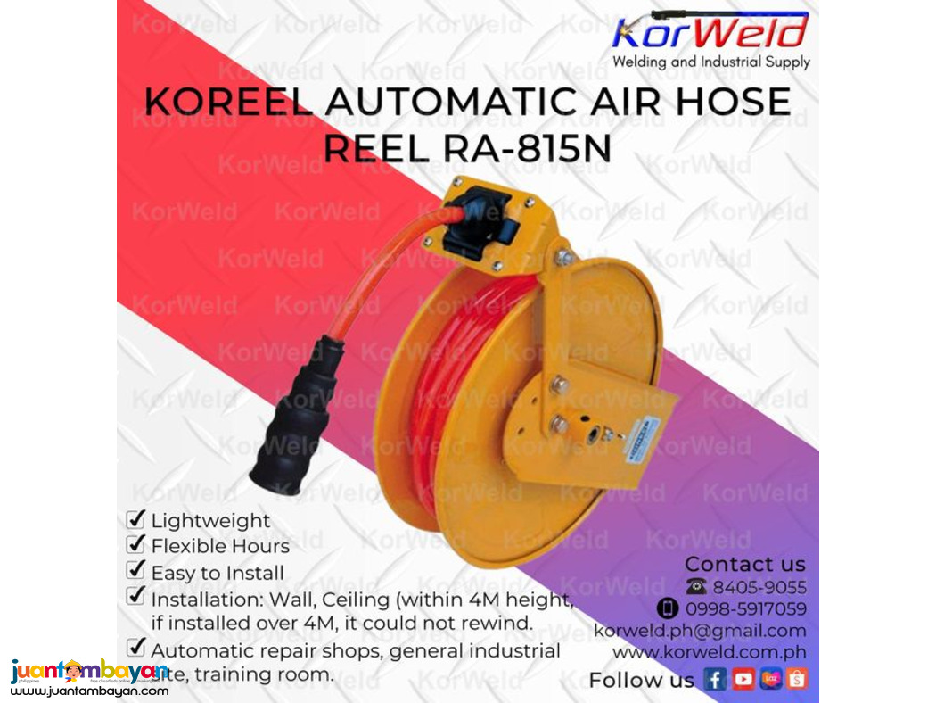 Koreel Automatic Air Hose Reel RA-815N