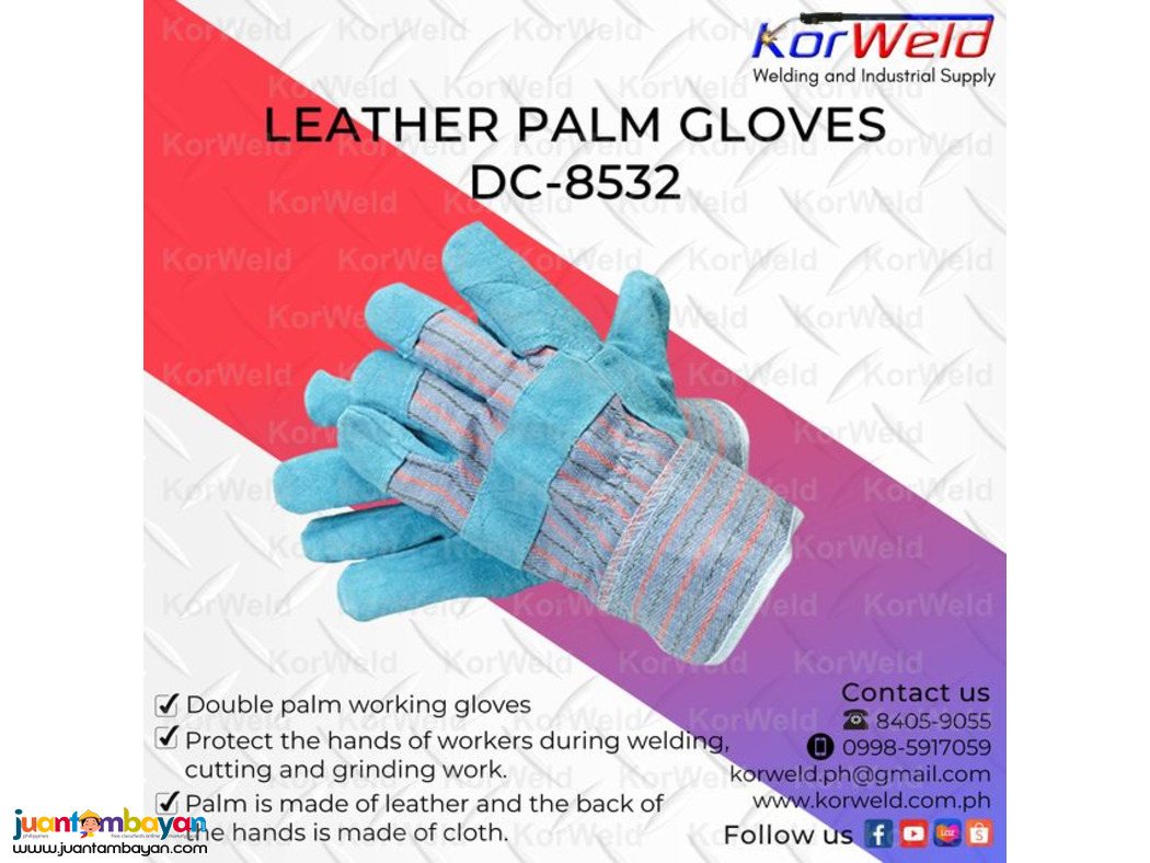 Leather Palm Gloves DC-8532
