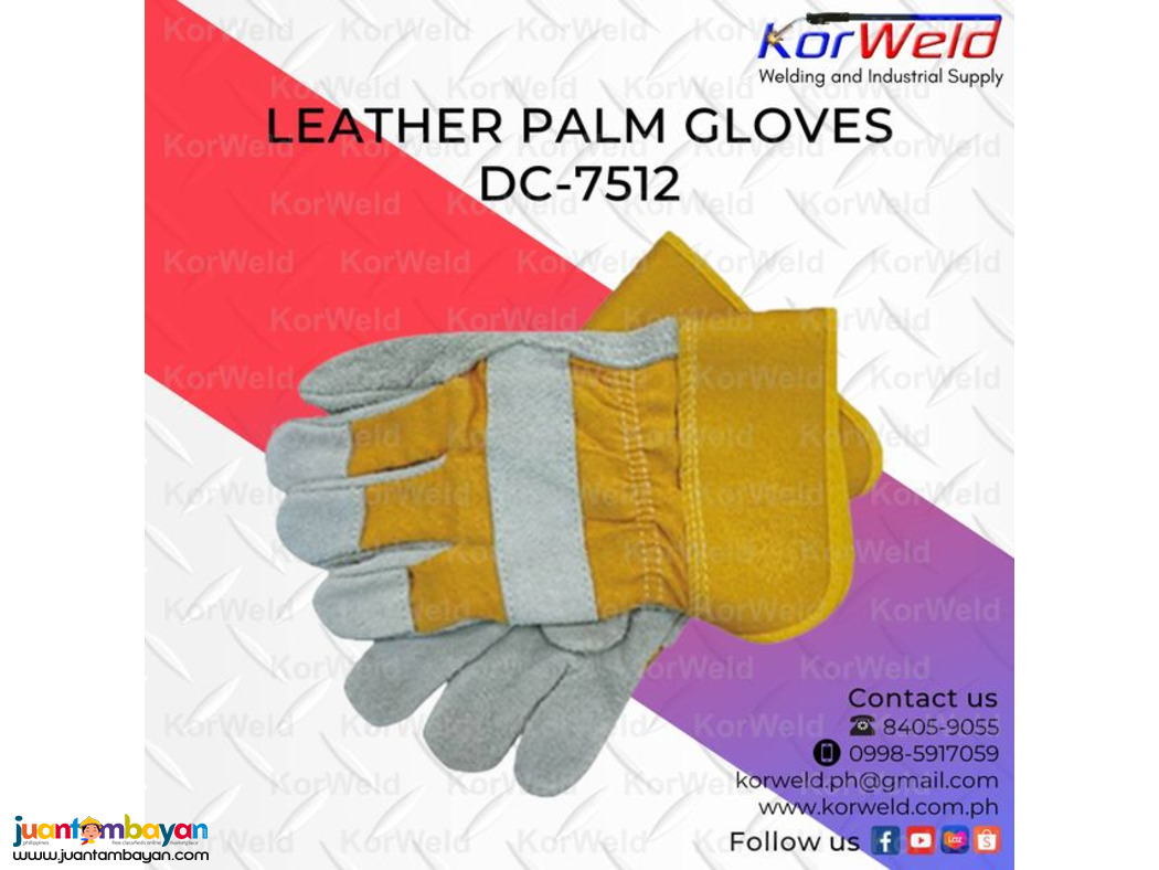 Leather Palm Gloves DC-7512