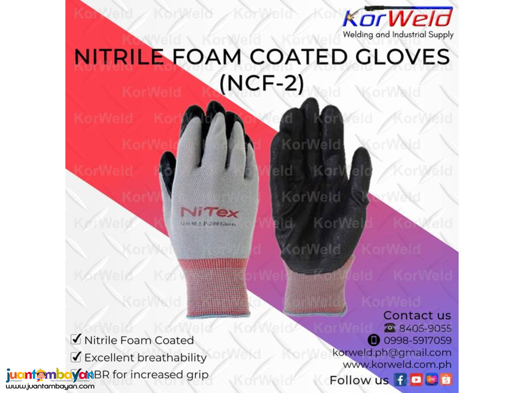 Nitrile Foam Coated Gloves NCF-2