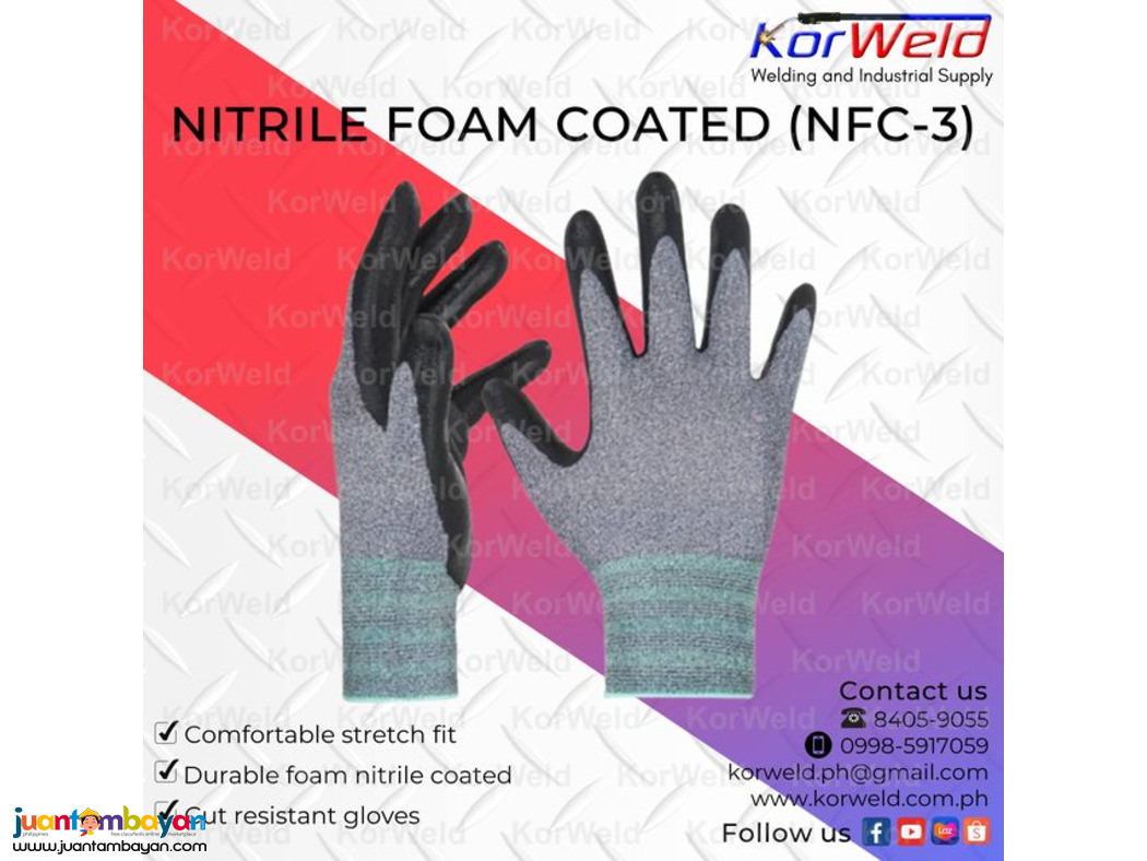 Nitrile Foam Coated NFC-3