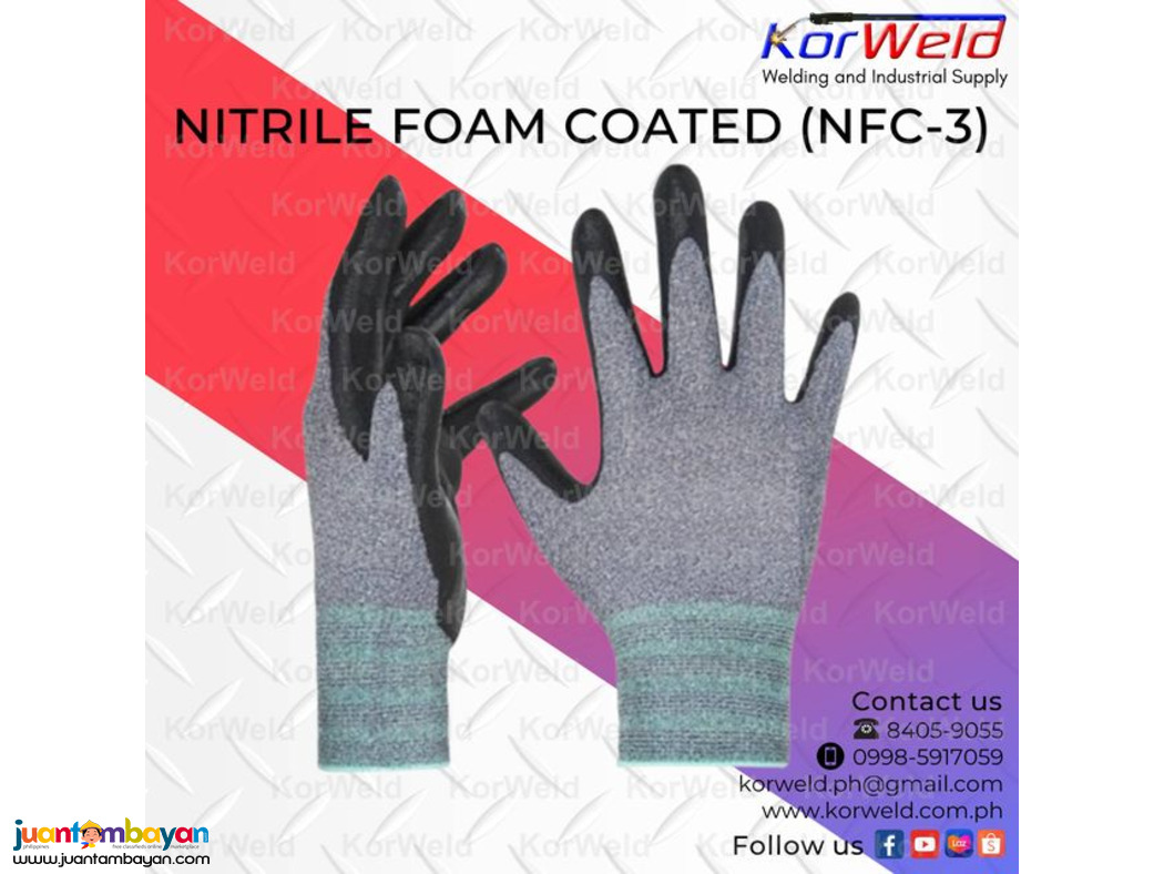 Nitrile Foam Coated NFC-3