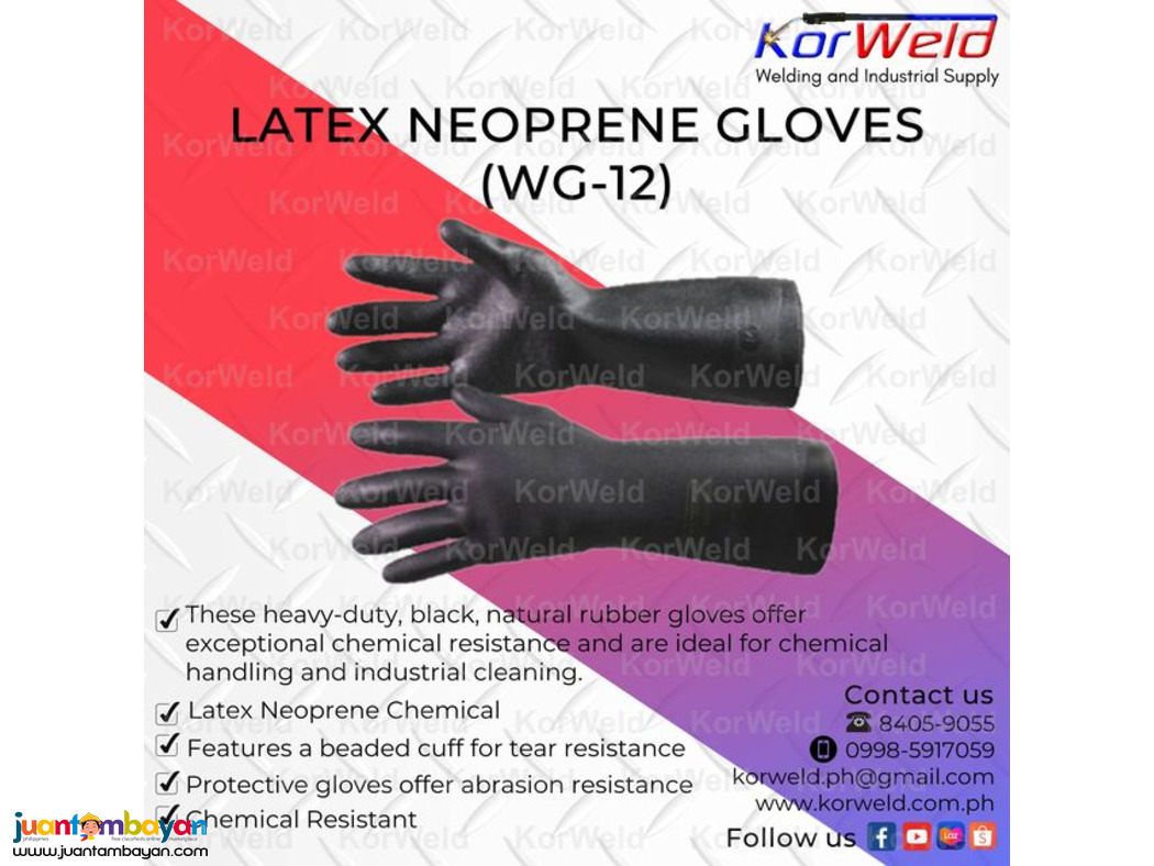 Latex Neoprene Gloves WG-12