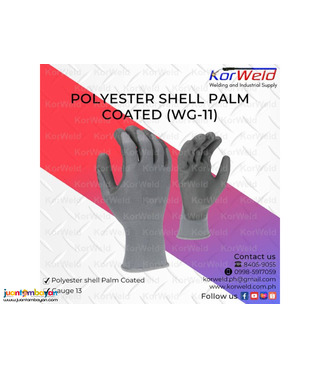 Polyester Shell Palm Coated WG-11
