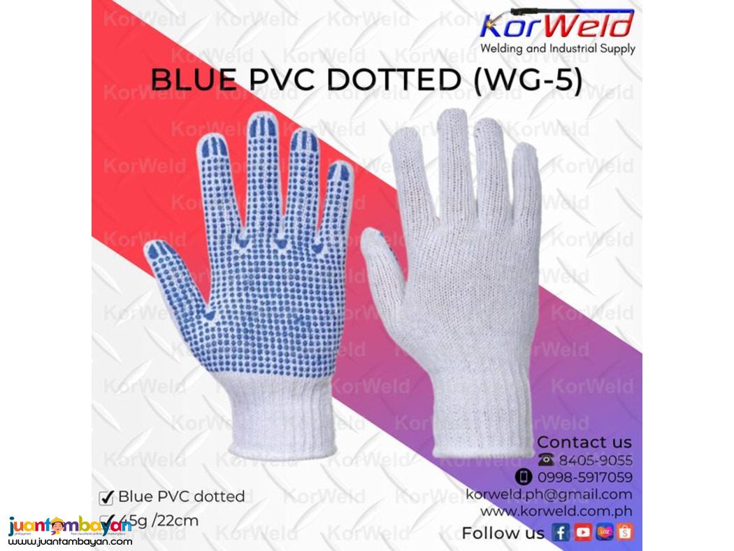 Blue PVC Dotted WG-5