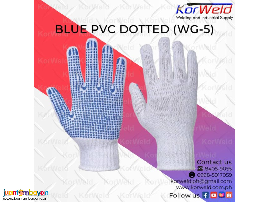 Blue PVC Dotted WG-5