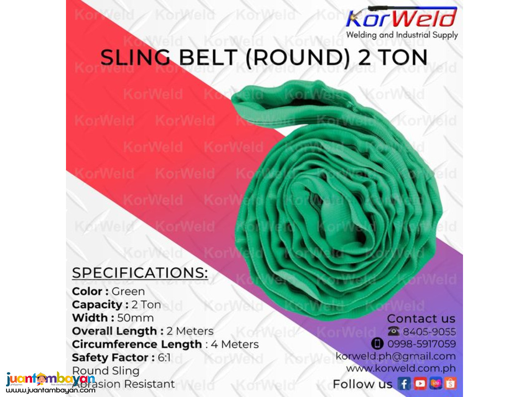 Sling Belt Round 2 Ton