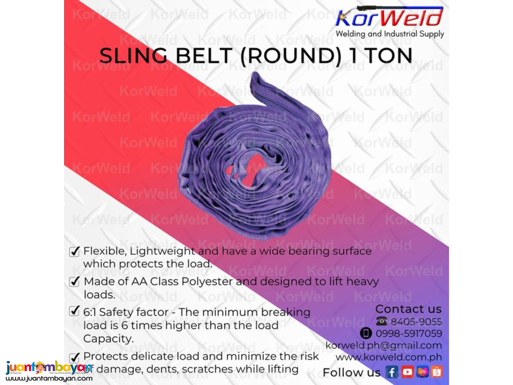 Sling Belt Round 1 Ton
