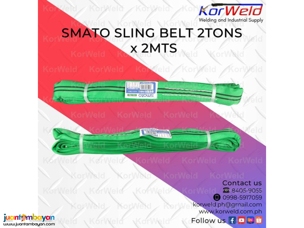 Smato Sling Belt 2 Tons x 2 Mts