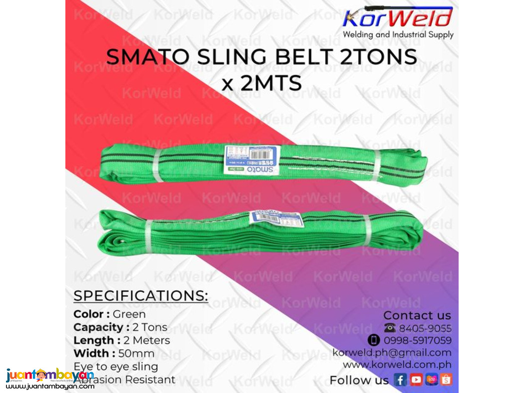 Smato Sling Belt 2 Tons x 2 Mts