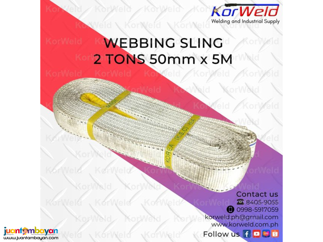 Webbing Sling 2 Tons 50mm x 5m