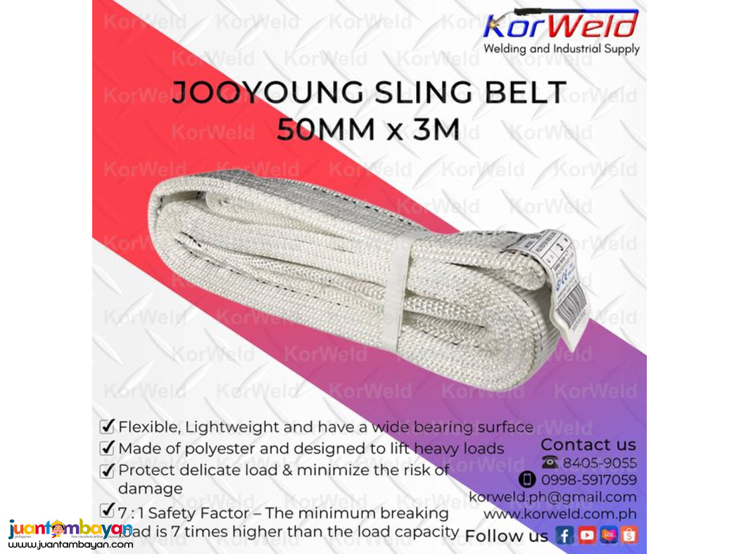 Jooyoung Sling Belt 50mm x 3m