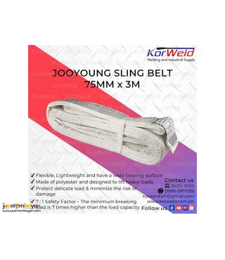 Jooyoung Sling Belt 75mm x 3m