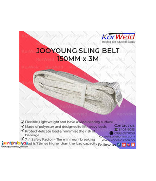 Jooyoung Sling Belt 150mm x 3m