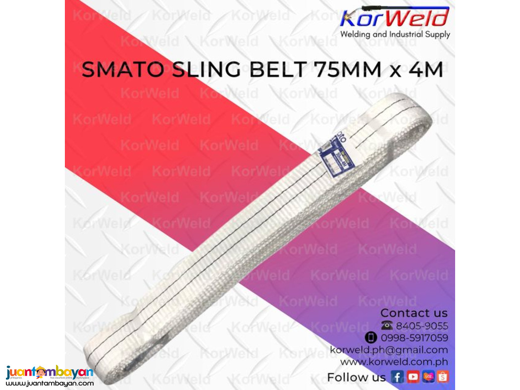 Smato Sling Belt 75mm x 4m