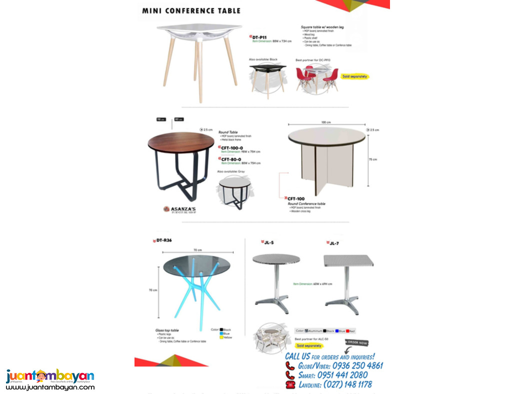 Mini Conference Table | High Quality | Bodega Sale