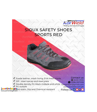 Sioux Safety Shoes Sports Red
