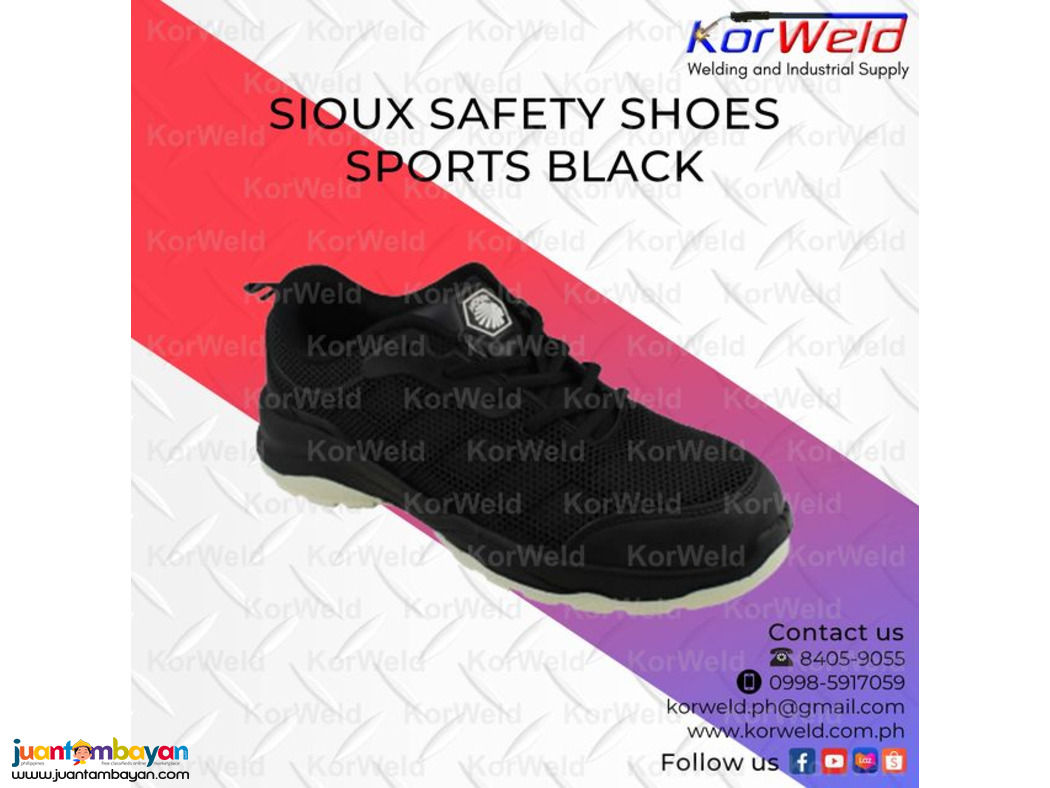 Sioux Safety Shoes Sports Black