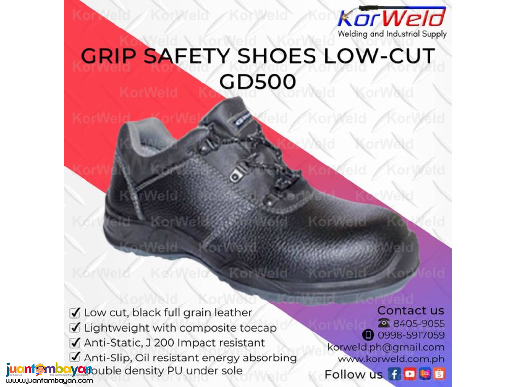 Grip Safety Shoes Low-Cut GD500