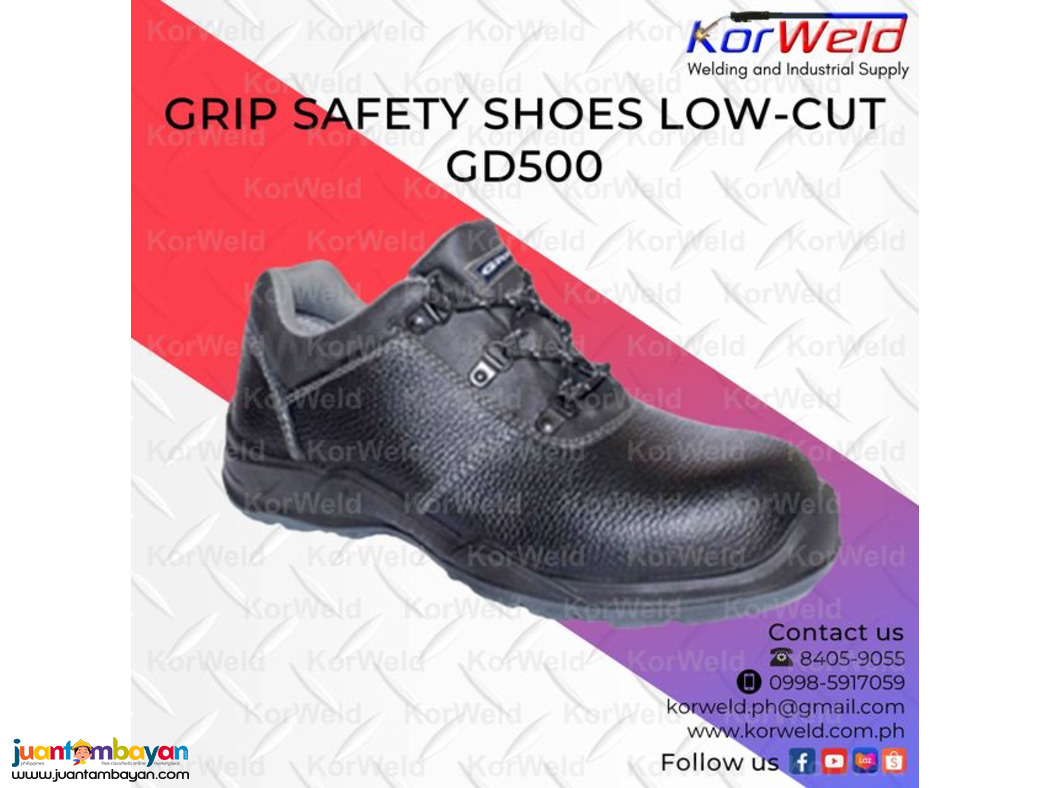Grip Safety Shoes Low-Cut GD500