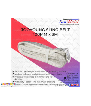 Jooyoung Sling Belt 100mm x 3m