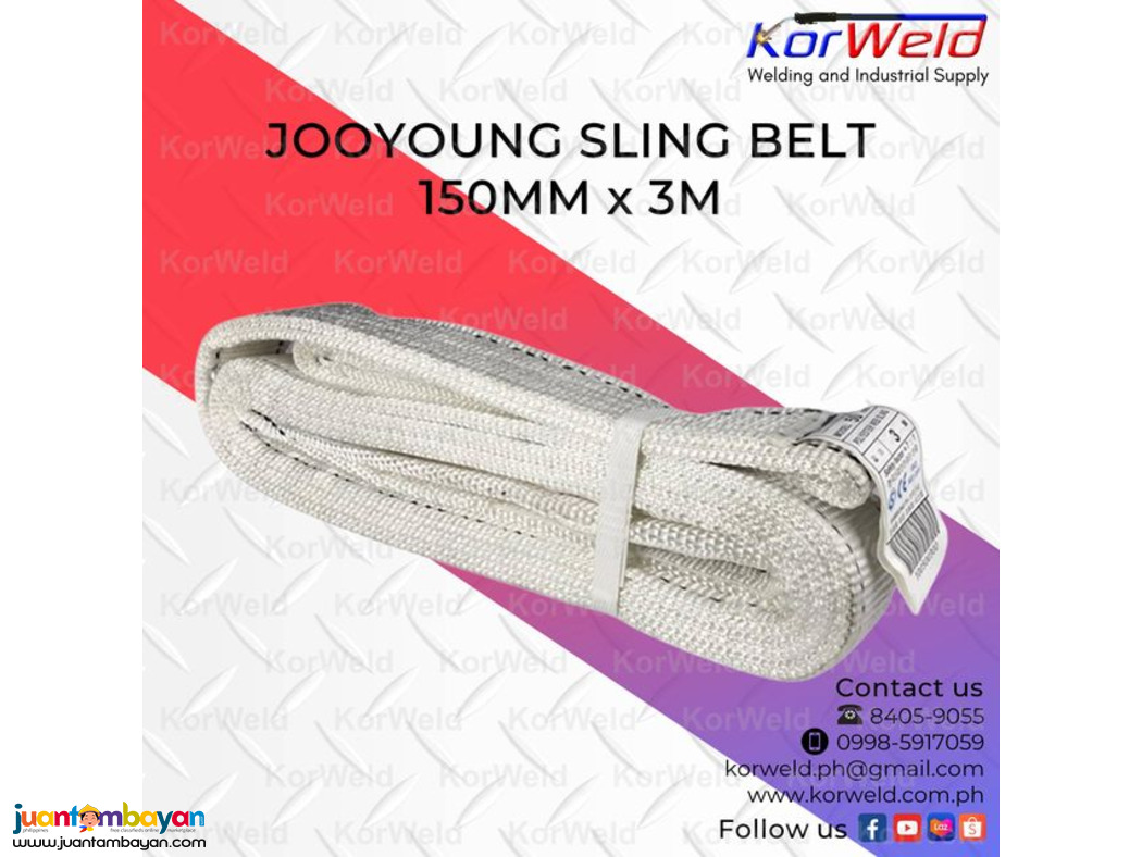 Jooyoung Sling Belt 150mm x 3m