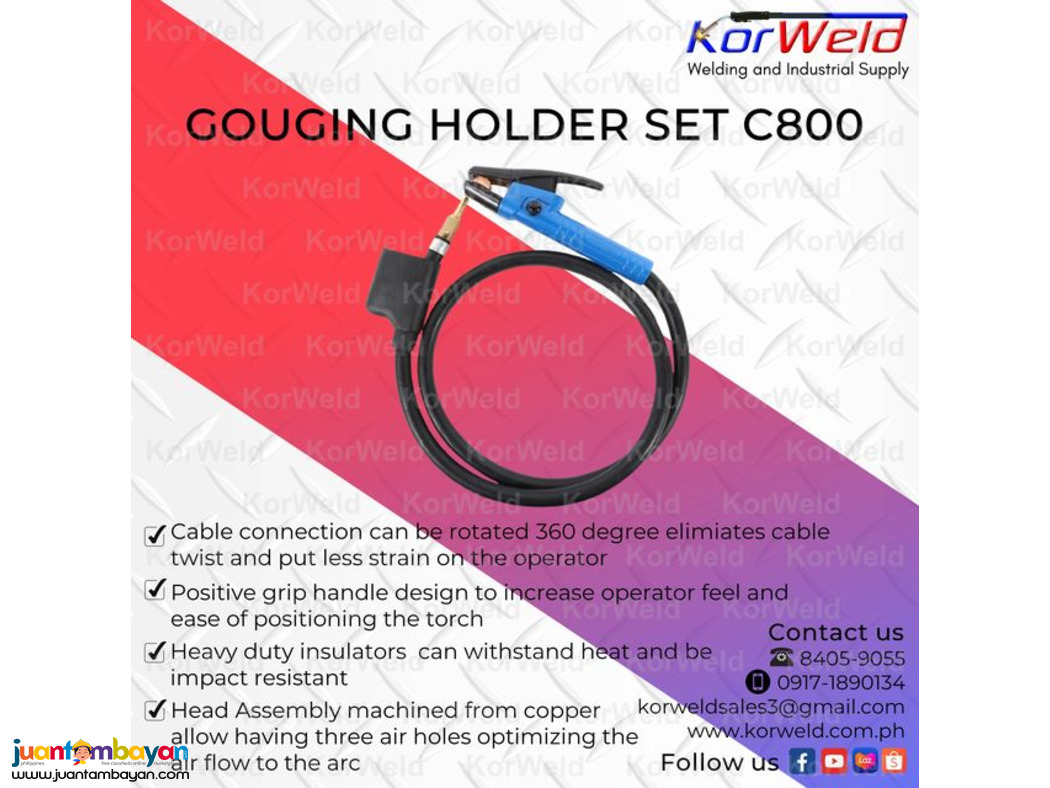 Gouging Holder Set C800