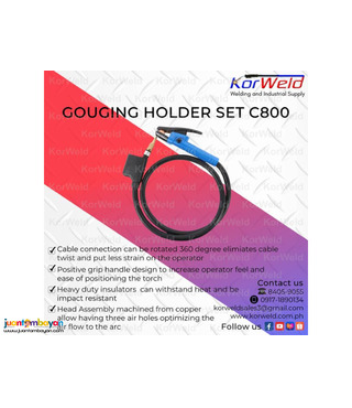 Gouging Holder Set C800