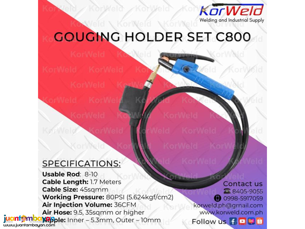 Gouging Holder Set C800