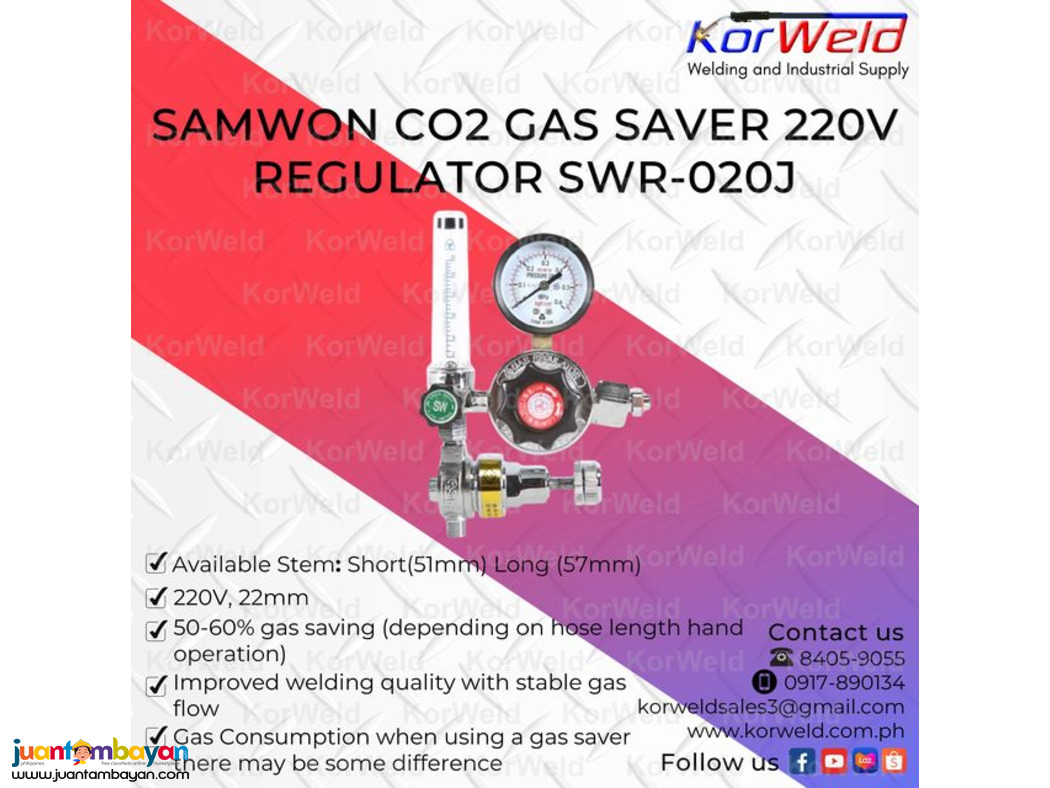 Samwon C02 Gas Saver 220V Regulator SWR-020J