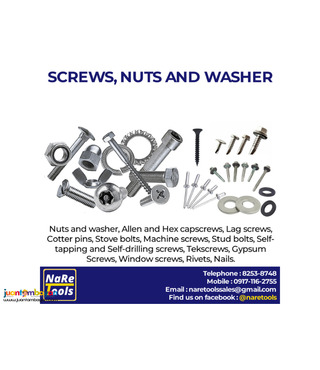 Screws, Nuts & Washer