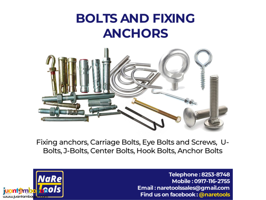 Bolts & Fixing Anchors