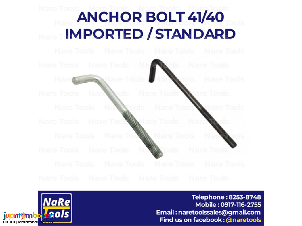 Anchor Bolt 41/40 (Standard/Imported)