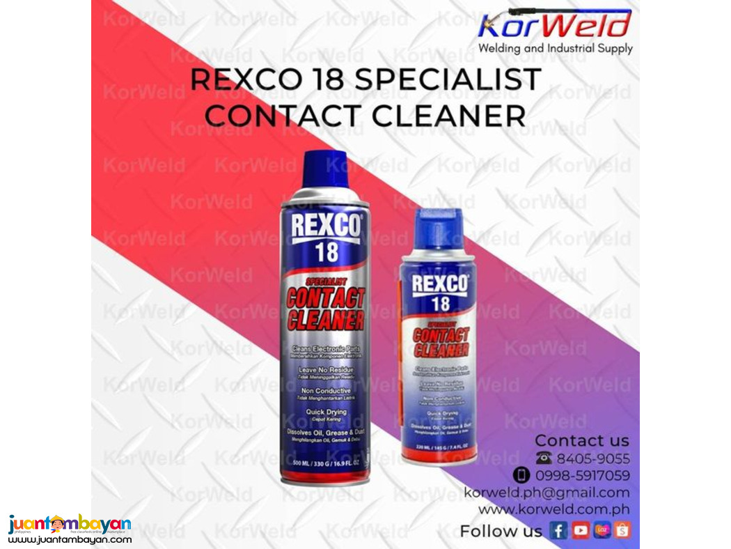 Rexco 18 Specialist Contact Cleaner